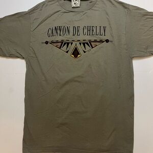 Vintage 1995 Canyon De Chelly Graphic Tee Southwest Desert Shirt L